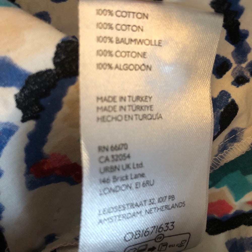 Maeve Multicolor Geometric Midi Dress - Picture 6 of 14
